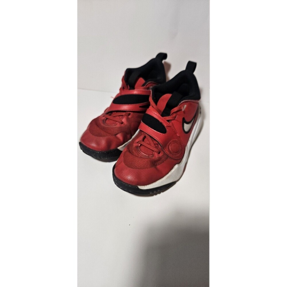 Nike Team Hustle D 11 GS Red/Black/White Size 5.5Y DV8996-602